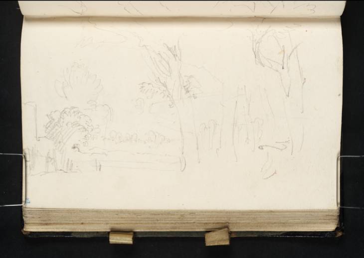 Joseph Mallord William Turner, ‘Tall Trees on Richmond Hill’ c.1816-19