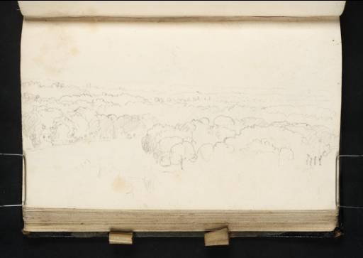 Joseph Mallord William Turner, ‘Trees below Richmond Hill’ c.1816-19