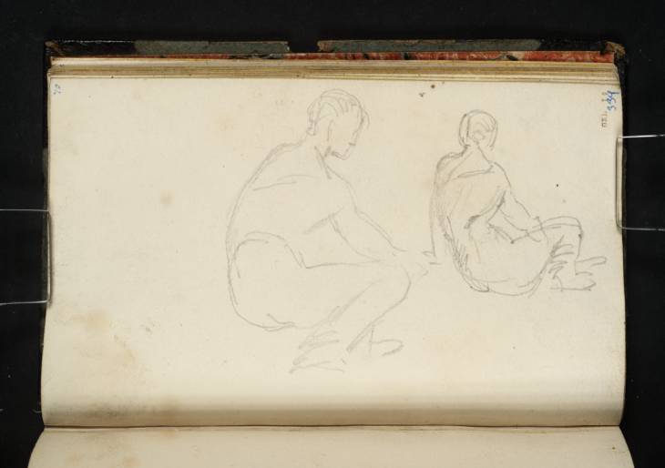Joseph Mallord William Turner, ‘Two Seated Women’ c.1816-19