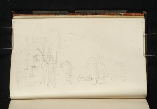 Joseph Mallord William Turner, ‘The Wick and Nightingale Lane, Richmond Hill’ c.1816-19