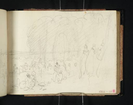 Joseph Mallord William Turner, ‘Study for 'England: Richmond Hill, on the Prince Regent's Birthday'’ c.1815-18