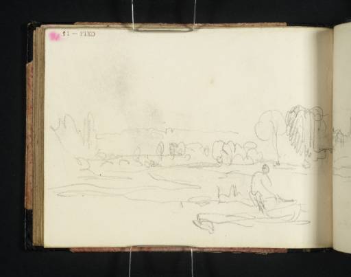 Joseph Mallord William Turner, ‘Richmond Bridge and Thames-Side Villas’ c.1815-18