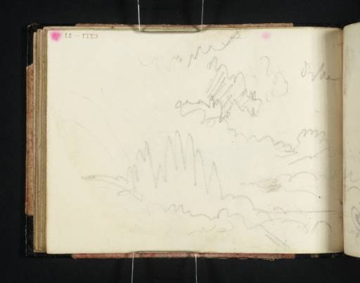 Joseph Mallord William Turner, ‘Cloudy Sky over Richmond Bridge’ c.1815-18