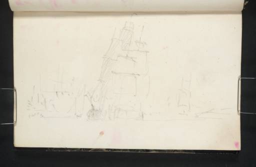 Joseph Mallord William Turner, ‘Ships under Sail’ c.1815-16