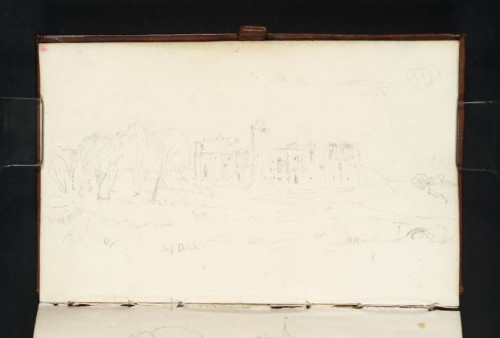 Joseph Mallord William Turner, ‘Spofforth Castle from the North-West’ 1816