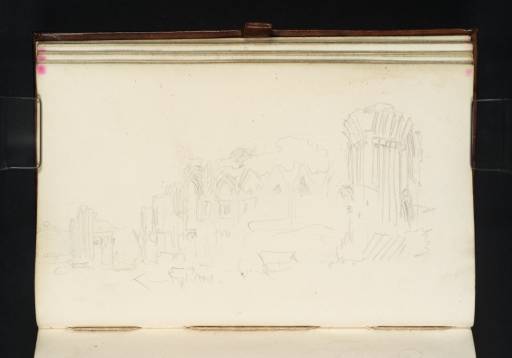 Joseph Mallord William Turner, ‘St Mary's Abbey, York, the Nave and Crossing from the South-East’ 1816