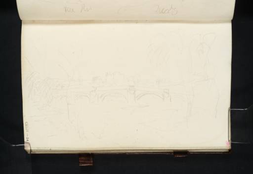 Joseph Mallord William Turner, ‘Ripon Minster from the South-East, with Hewick Bridge in the Foreground’ 1816