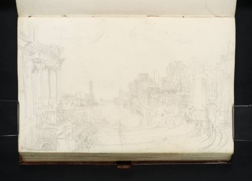 Joseph Mallord William Turner, ‘Study for 'The Decline of the Carthaginian Empire'’ 1816