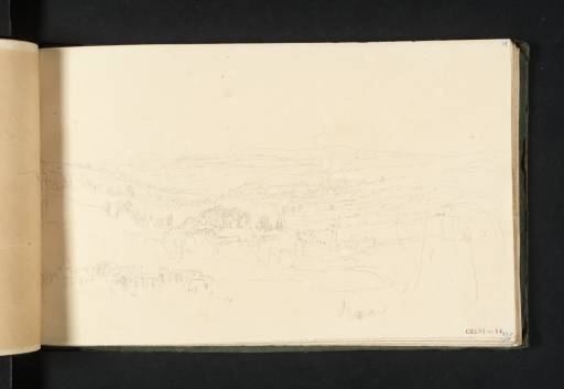 Joseph Mallord William Turner, ‘Jervaulx Abbey from Jervaulx Park’ 1816