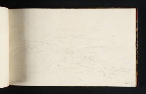 Joseph Mallord William Turner, ‘Upper Wensleydale from above West Burton, Aysgarth in the Middle Distance’ 1816