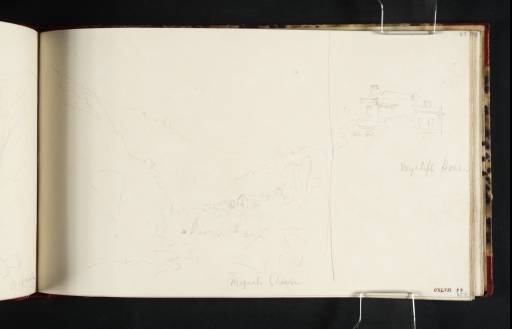 Joseph Mallord William Turner, ‘Two Sketches near Rokeby: Brignall Church; Wycliffe Hall’ 1816