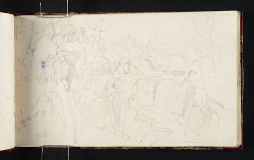 Joseph Mallord William Turner, ‘Weathercote Cave, near Ingleton, Full of Water’ 1816