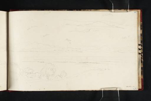Joseph Mallord William Turner, ‘From Heysham, Looking across Morecambe Bay to the Lake District Mountains’ 1816