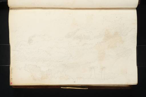 Joseph Mallord William Turner, ‘Distant Castle and Trees’ c.1816