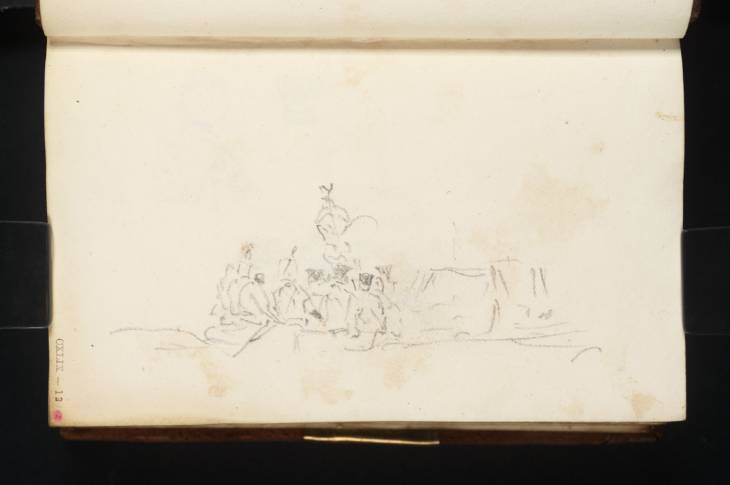 Joseph Mallord William Turner, ‘Soldiers in a Boat’ c.1816