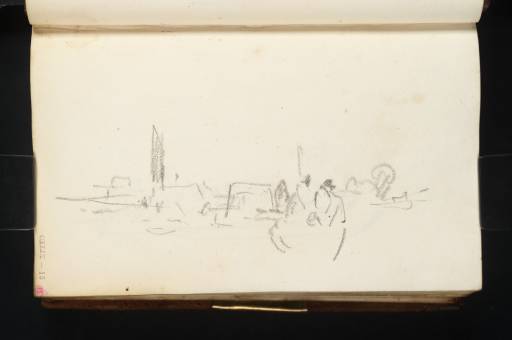 Joseph Mallord William Turner, ‘Figures in a Boat’ c.1816