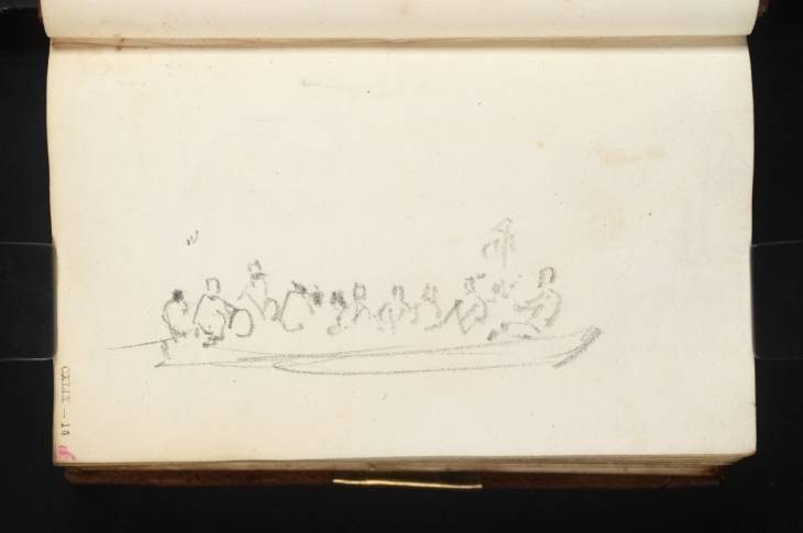 Joseph Mallord William Turner, ‘Soldiers in a Boat’ c.1816