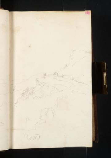 Joseph Mallord William Turner, ‘From Sutton Bank, Looking North to Whitestone Cliff and Gormire Lake’ c.1816