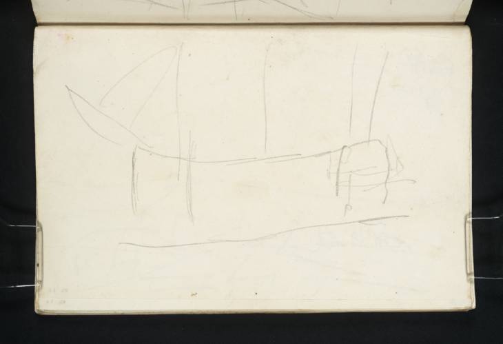 Joseph Mallord William Turner, ‘A Ship’ c.1816-18