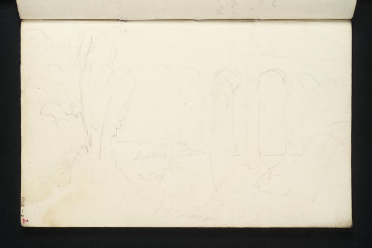Joseph Mallord William Turner, ‘Crambe Beck Bridge, on the Road Between Malton and York’ c.1816-18
