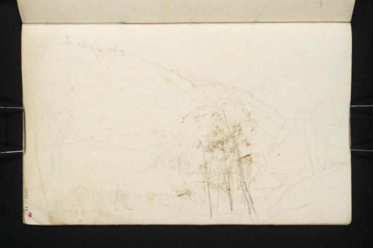 Joseph Mallord William Turner, ‘The Washburn Valley with Lindley Hall and Bridge’ c.1816-18