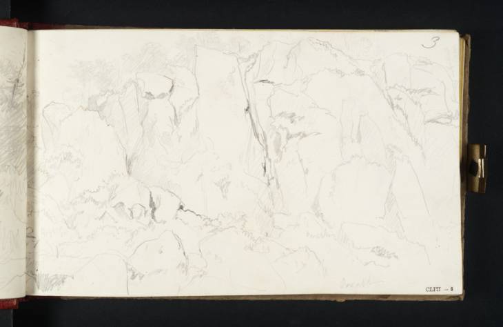 Joseph Mallord William Turner, ‘Caley Crags, Otley Chevin’ 1818