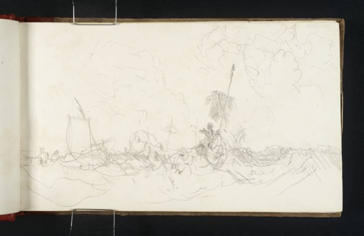 Joseph Mallord William Turner, ‘Study for a Sea-Piece, Related to 'Entrance of the Meuse'’ 1818