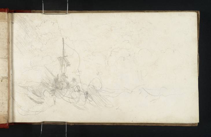Joseph Mallord William Turner, ‘Design for a Sea-Piece, Related to 'Entrance of the Meuse'’ 1818