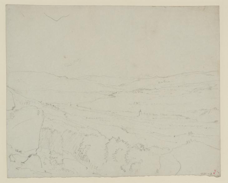 Joseph Mallord William Turner, ‘Otley and Wharfedale from Caley Park’ c.1808-16