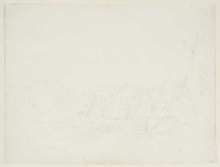 Joseph Mallord William Turner, ‘Bolton Abbey from the North’ ?1808