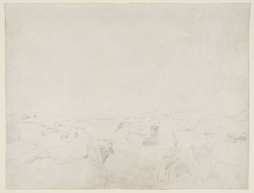 Joseph Mallord William Turner, ‘The Strid, Bolton Woods’ ?1808