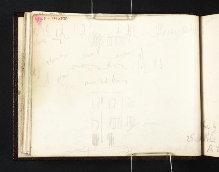 Joseph Mallord William Turner, ‘London Churches and Landmarks from Richmond Park’ c.1817-18