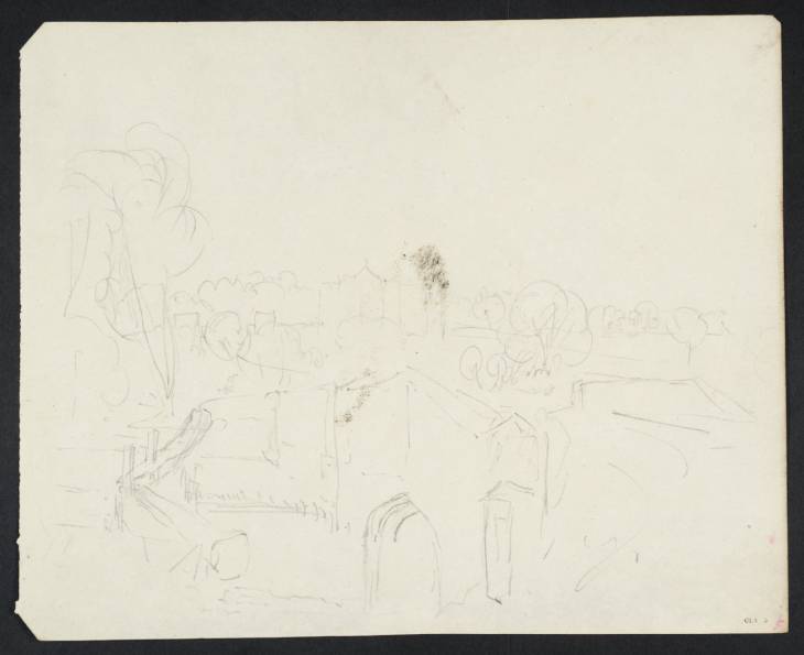 Joseph Mallord William Turner, ‘Cassiobury Park, Watford, from Iron Bridge Lock on the Grand Union Canal’ 1809