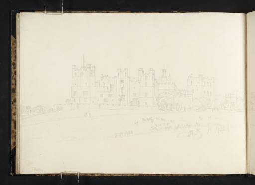 Joseph Mallord William Turner, ‘Raby Castle: The East Front’ 1817