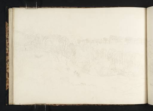 Joseph Mallord William Turner, ‘Bishop Auckland: Auckland Castle and the Wear Valley’ 1817