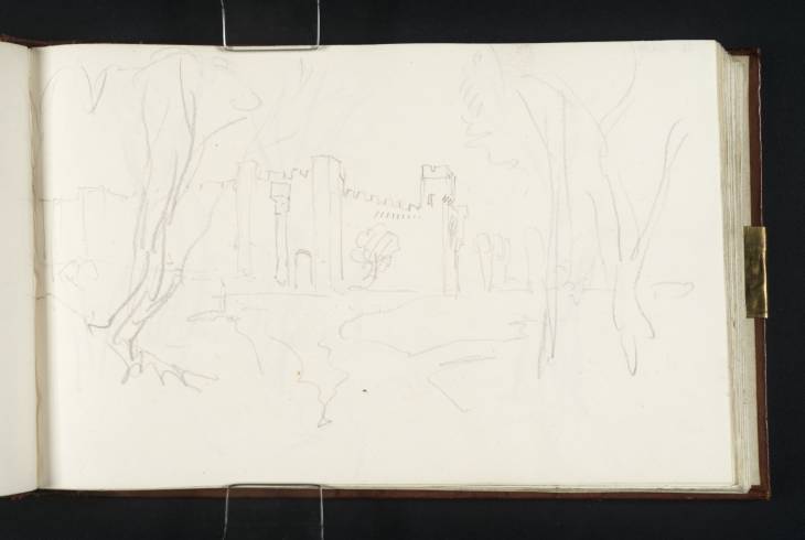 Joseph Mallord William Turner, ‘Brancepeth Castle’ 1817
