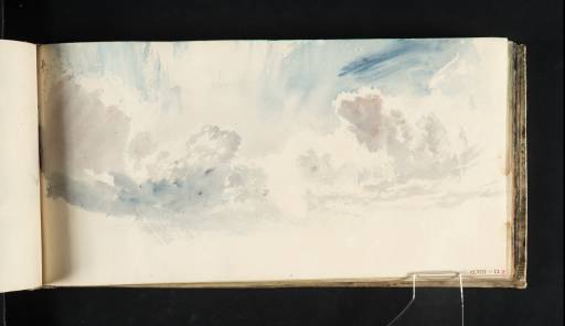 Joseph Mallord William Turner, ‘Study of a Cloudy Sky’ c.1818