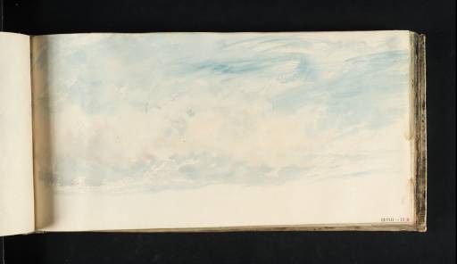 Joseph Mallord William Turner, ‘Study of a Cloudy Sky’ c.1818