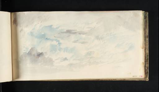 Joseph Mallord William Turner, ‘Study of Gathering Rain Clouds’ c.1818