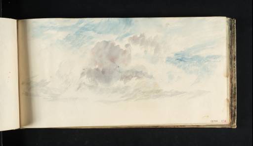 Joseph Mallord William Turner, ‘Study of Heavy Clouds’ c.1818