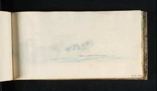 Joseph Mallord William Turner, ‘Study of a Cloudy Sky’ c.1818