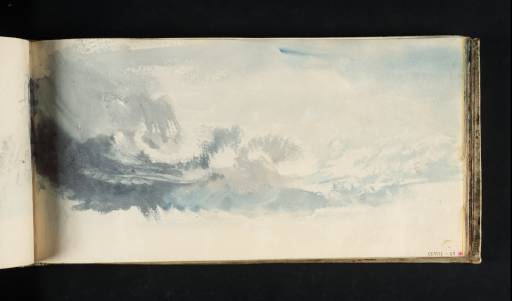 Joseph Mallord William Turner, ‘Study of Heavy Clouds above the Sea’ c.1818