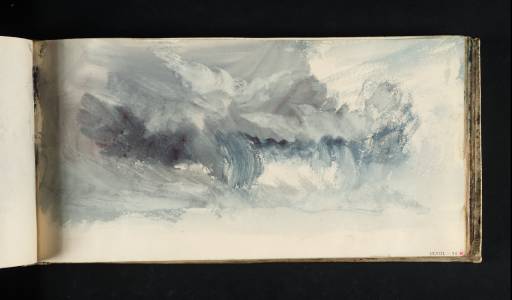 Joseph Mallord William Turner, ‘Storm Clouds above the Sea’ c.1818