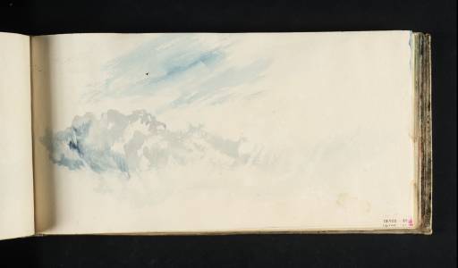 Joseph Mallord William Turner, ‘Study of a Cloudy Sky’ c.1818