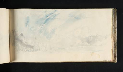 Joseph Mallord William Turner, ‘Study of a Cloudy Sky’ c.1818