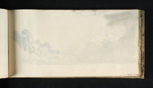 Joseph Mallord William Turner, ‘Study of a Cloud-Filled Sky’ c.1818