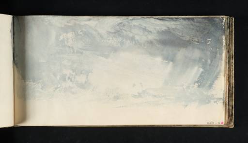 Joseph Mallord William Turner, ‘Study of a Stormy Sky above the Sea’ c.1818