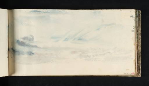 Joseph Mallord William Turner, ‘Study of a Windswept Sky’ c.1818