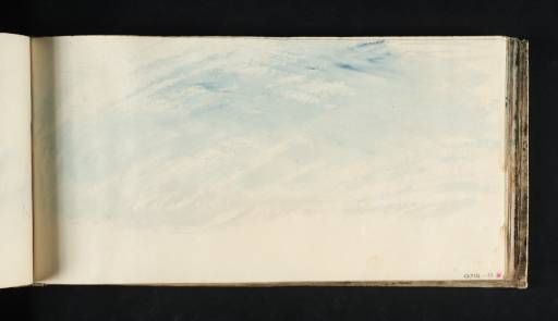Joseph Mallord William Turner, ‘Study of a Windswept Sky’ c.1818