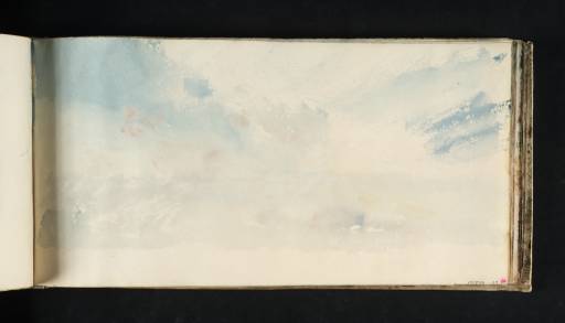 Joseph Mallord William Turner, ‘Study of a Cloudy Sky, Perhaps above the Sea’ c.1818